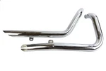 Exhaust Drag Pipe Set Side Slash Style For Harley-davidson. Fixed Price $178.99.