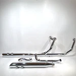 1997 Harley Touring Flhpi Road King Police Oem Exhaust Header Pipes Muffler. Fixed Price $261.00.