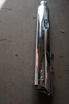 Harley Davidson Cobra 4" Chrome Scalloped Tip Slip-on Exhaust Silencer 6204. Fixed Price $66.98.