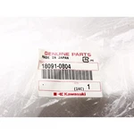* Kawasaki Left Hand Muffler Component Part Number 18091-0804. Fixed Price $723.99.
