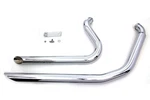 Vtwin Wyatt Gatling Exhaust Drag Pipe Side Slash Shorty 1984-2006 Harley Softail. Fixed Price $201.33.